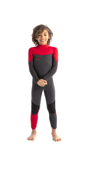 2026 Jobe Junior Boston 3/2mm Back Zip Neopreno 3035210 - Red